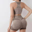 Yoga Set Gym Shorts Women Sport Bras Brassiere Workout Tops for Women Yoga Clothes Fitness Leggings Gym Set Seamless Yoga Sets - Slobuy