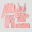 Yoga Set Seamless Women's Sportswear Workout Clothes Athletic Wear Gym Legging Fitness Bra Crop Top Long Sleeve Sports Suits - Slobuy