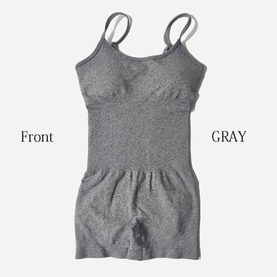 Yoga Set Women Fitness Rompers Sexy One Piece Strap Tummy Control Padded Sports Bra Workout JumpSuits Sportswear - Slobuy