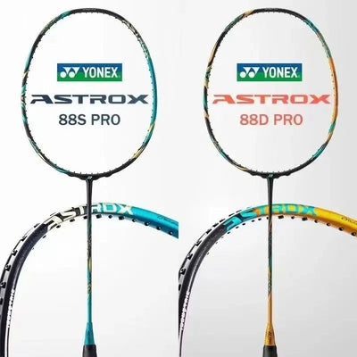 Yonex Badminton Racket AX99 Pro White AX88D Pro Gold AX88S Pro Blue NF1000Z Carbon Fiber Offensive Professional Racket - Slobuy
