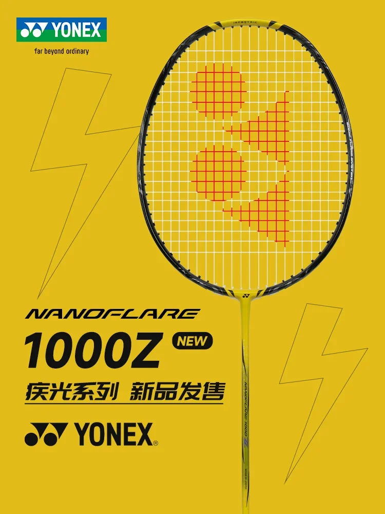 Yonex Badminton Racket AX99 Pro White AX88D Pro Gold AX88S Pro Blue NF1000Z Carbon Fiber Offensive Professional Racket - Slobuy