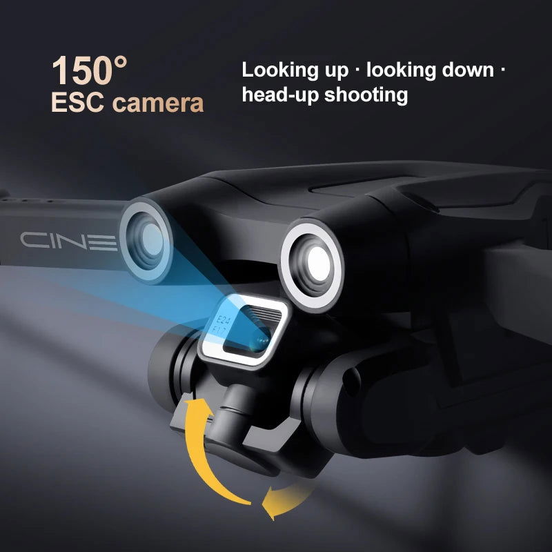 Z908 Pro Drone Professional 4K HD Camera Mini4 Dron Optical Flow Localization Three sided Obstacle Avoidance Quadcopter Toy Gift - Slobuy