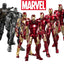 ZD Toys Iron Man Series Joint Movable MK1 MK2 MK3 MK4 MK5 MK6 MK7 MK42 MK43 MK50 Movie Action Figure 7 Inches Mark Dolls - Slobuy