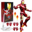 ZD Toys Iron Man Series Joint Movable MK1 MK2 MK3 MK4 MK5 MK6 MK7 MK42 MK43 MK50 Movie Action Figure 7 Inches Mark Dolls - Slobuy
