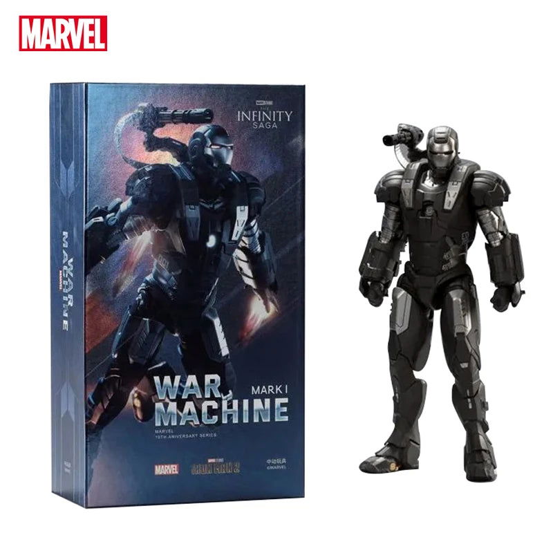 ZD Toys Iron Man Series Joint Movable MK1 MK2 MK3 MK4 MK5 MK6 MK7 MK42 MK43 MK50 Movie Action Figure 7 Inches Mark Dolls - Slobuy