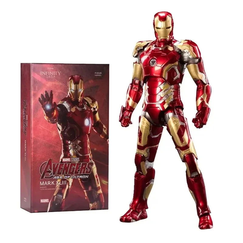 ZD Toys Iron Man Series Joint Movable MK1 MK2 MK3 MK4 MK5 MK6 MK7 MK42 MK43 MK50 Movie Action Figure 7 Inches Mark Dolls - Slobuy