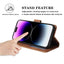 ZZXX Leather Wallet Phone Case For iPhone 15 Pro Max 14 13 Mini 12 11 XS XR X SE 2022 8 7 6 6s Plus Flip Card Slot Holder Cover - Slobuy