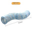 Zhenstore Treasure Interactive Pet Toy Cat Tunnel Rainbow Tunnel Running Track Rolling Dragon Cat Nest Polyester Material - Slobuy