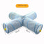 Zhenstore Treasure Interactive Pet Toy Cat Tunnel Rainbow Tunnel Running Track Rolling Dragon Cat Nest Polyester Material - Slobuy