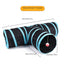 Zhenstore Treasure Interactive Pet Toy Cat Tunnel Rainbow Tunnel Running Track Rolling Dragon Cat Nest Polyester Material - Slobuy