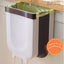 1PC foldable trash bin Kitchen hanging foldable trash bin suitable for cabinets/bathrooms/bedrooms/offices/camping - Slobuy