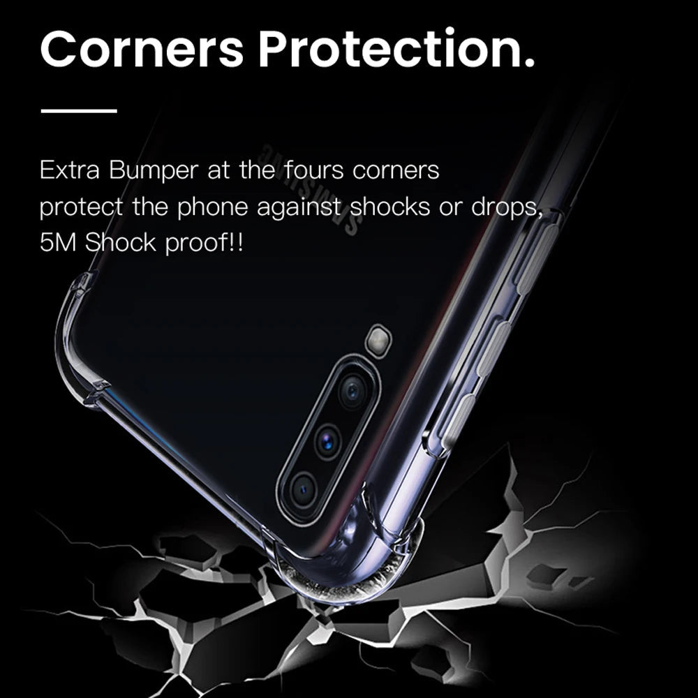 cover for samsung galaxy A91 A90 A80 A71 A70 A60 A51 A50 A40 A30 A20 A10 phone silicone case mobile phone accessories cases bag - Slobuy