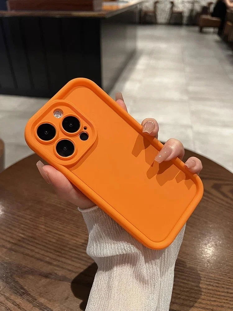 cute phone case phone for iphone 15 14 13 12 11 pro max soft Silicone cover for iphone x 14 15 plus case Camera protection - Slobuy