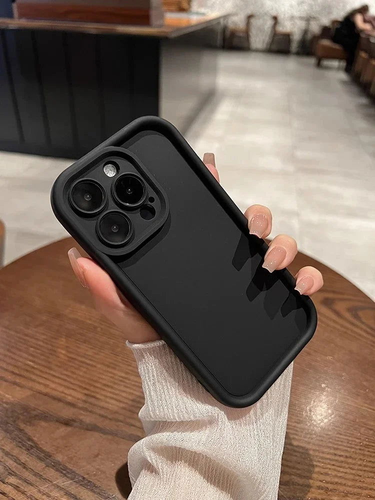 cute phone case phone for iphone 15 14 13 12 11 pro max soft Silicone cover for iphone x 14 15 plus case Camera protection - Slobuy