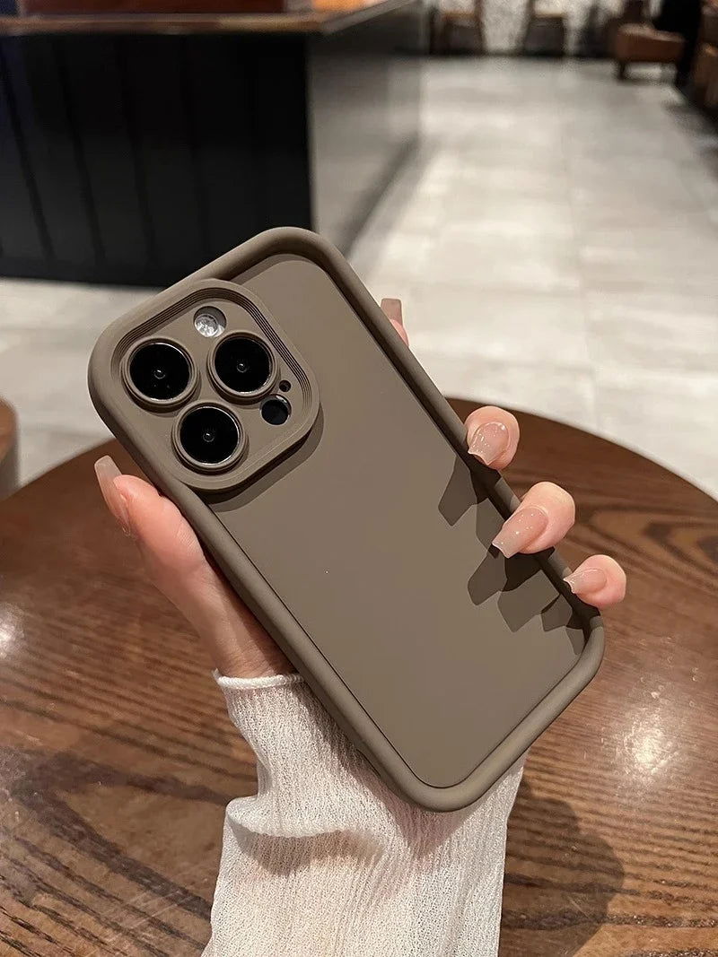 cute phone case phone for iphone 15 14 13 12 11 pro max soft Silicone cover for iphone x 14 15 plus case Camera protection - Slobuy