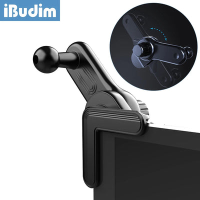 iBudim Car Display Screen Phone Holder Base Accessories 17mm Ball Head Universal Car Phone Bracket Fixed Base for Tesla - Slobuy