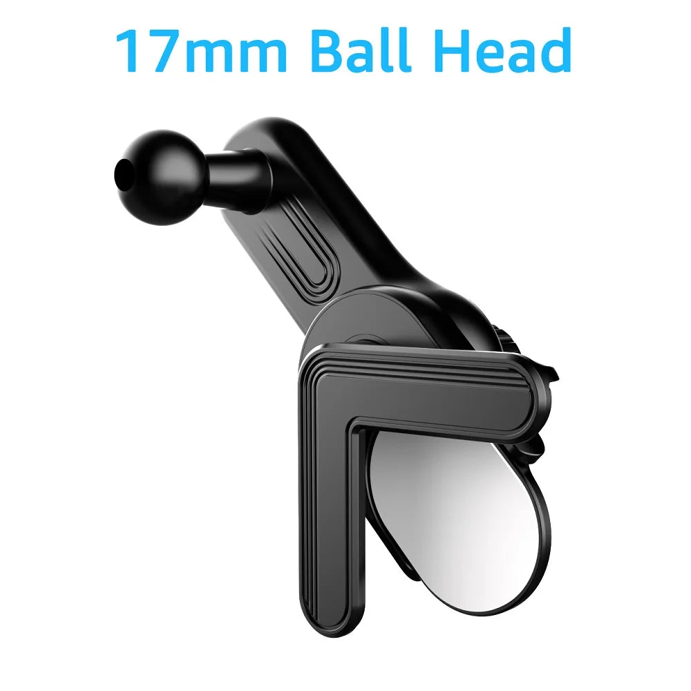 iBudim Car Display Screen Phone Holder Base Accessories 17mm Ball Head Universal Car Phone Bracket Fixed Base for Tesla - Slobuy