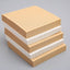 Sticky Stationery Notepad Office bookmark Sticky notes Posted it Khaki / white / kawaii design Stickers in notebook Memo pad - Slobuy