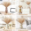 10PCS/lot Artificial Flowers Fluffy Pampas Grass Bouquet for Wedding Home Party Vase Decoration Boho Fake Plant Reed Flowers - Slobuy