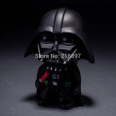 10cm 2pcs/lot Cute Style Star War Darth Vader & STORM TROOPER Kawaii Movie Action Figure Model Toys - Slobuy