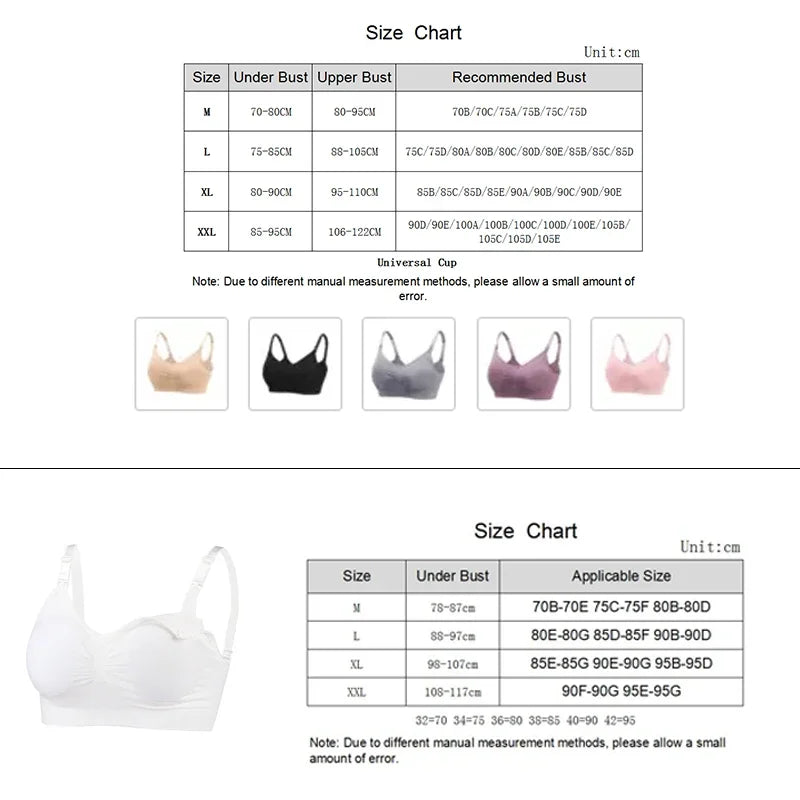 3PC/lot Maternity Nursing Bras Cotton Breastfeeding Pregnant Women Pregnancy Underwear Breast Feeding Bra Clothing Lactancia - Slobuy