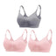 3PC/lot Maternity Nursing Bras Cotton Breastfeeding Pregnant Women Pregnancy Underwear Breast Feeding Bra Clothing Lactancia - Slobuy