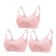 3PC/lot Maternity Nursing Bras Cotton Breastfeeding Pregnant Women Pregnancy Underwear Breast Feeding Bra Clothing Lactancia - Slobuy