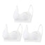 3PC/lot Maternity Nursing Bras Cotton Breastfeeding Pregnant Women Pregnancy Underwear Breast Feeding Bra Clothing Lactancia - Slobuy