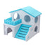 new Hamster Wooden Villa Small Pets Cage Accessories Chewing Toy for Rabbit Ferret - Slobuy