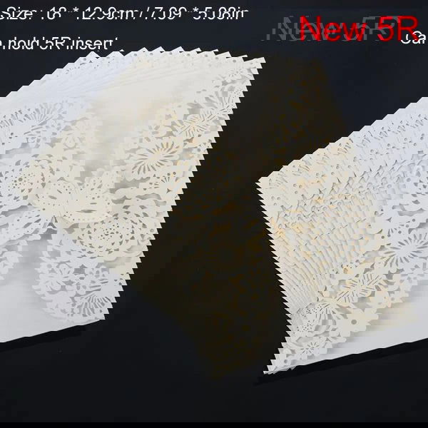 10pcs/pack Butterfly 3D Invitation Card Flower Wedding Cards Debut Invitations Birthday Laser Cut Party Cards 5x7in 5R Size - Slobuy