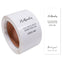 100pcs/roll Thank You Sticker Seal Labels Small Business Gift Decor Sticker Package Sticker This Package Is Happy To See You Too - Slobuy