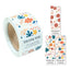 100pcs/roll Thank You Sticker Seal Labels Small Business Gift Decor Sticker Package Sticker This Package Is Happy To See You Too - Slobuy