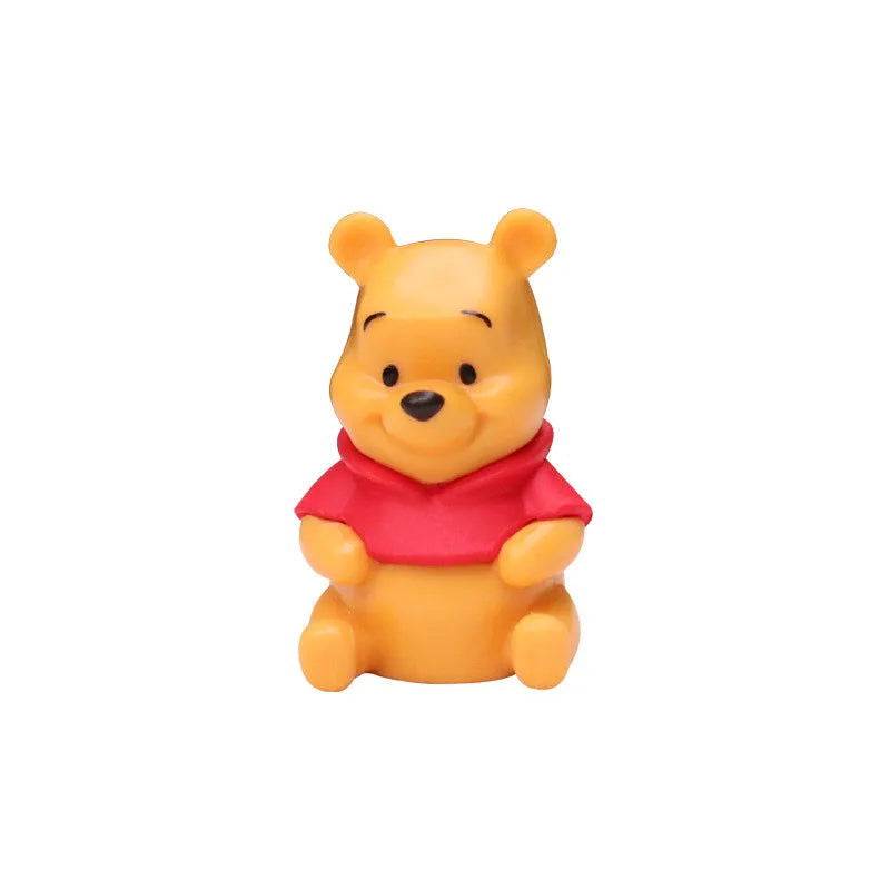 10pcs/set Cartoon Winnie The Pooh Action Figure Toy Pooh Bear Tigger Eeyore Piglet Action Figure Dolls Toy Gifts For Kids - Slobuy