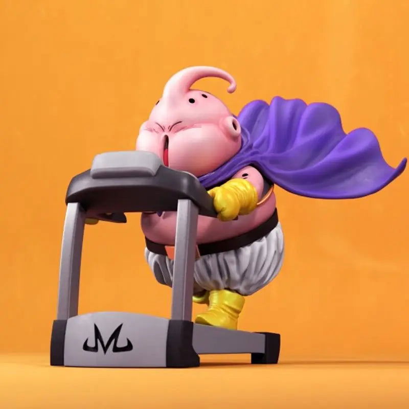 5pcs/set Fitness Body Building Dragon Ball Majin Buu Cute figure Collection Model Toys Action Figures Anime Figure - Slobuy
