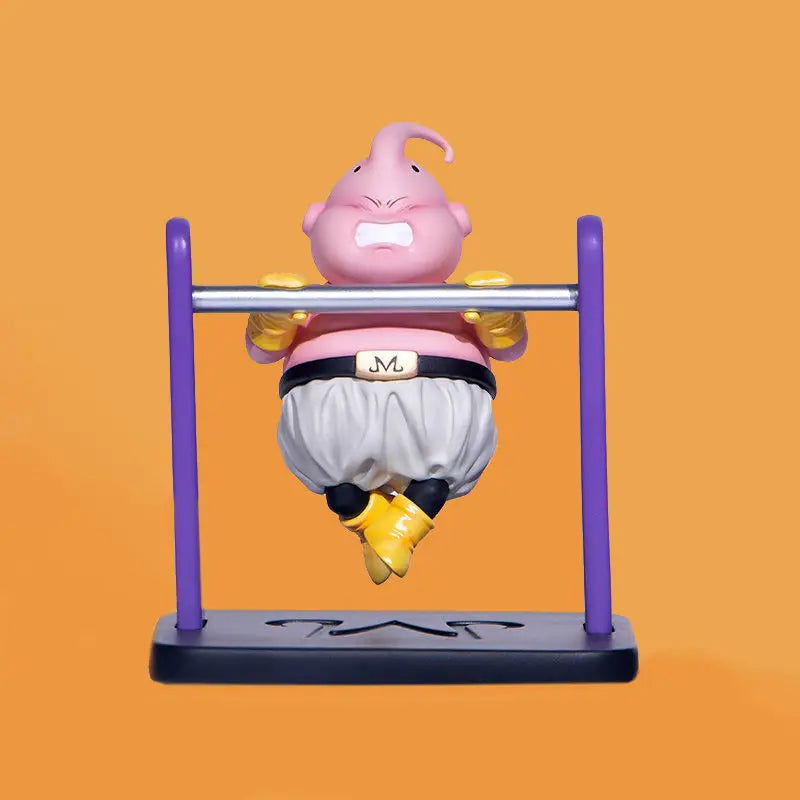 5pcs/set Fitness Body Building Dragon Ball Majin Buu Cute figure Collection Model Toys Action Figures Anime Figure - Slobuy