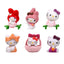 6Pcs/set Sanrio Figuren Doll 5cm Hello Kitty action figure Cake decoration model desktop toy car decoration Children's gifts - Slobuy