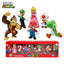 6pcs/set Super Mario Bros PVC Action Figure Toys Dolls Model Set Luigi Yoshi Donkey Kong Mushroom for kids birthday gifts - Slobuy