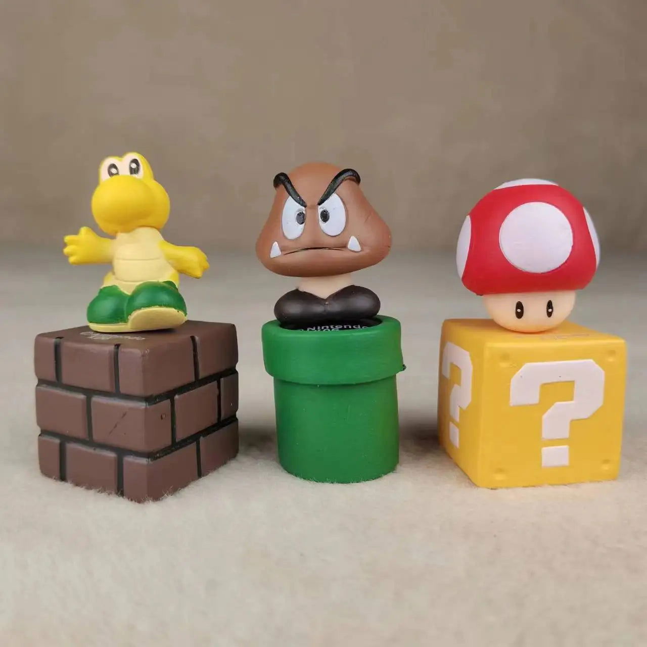 5pcs/set Super Marios Action Figure Model Doll Cake Decoration Car Ornaments Anime Peripherals Children Toys - Slobuy