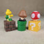 5pcs/set Super Marios Action Figure Model Doll Cake Decoration Car Ornaments Anime Peripherals Children Toys - Slobuy