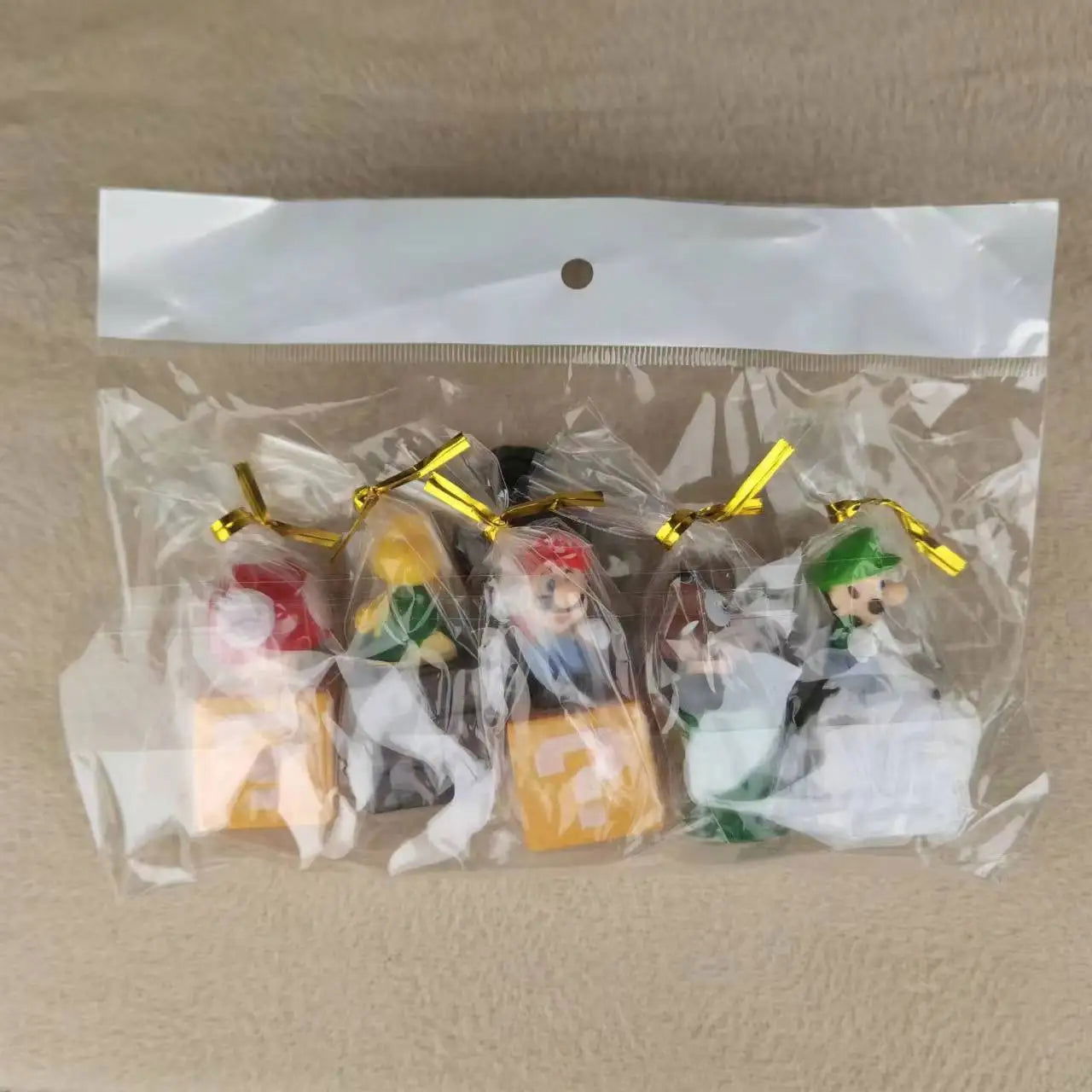 5pcs/set Super Marios Action Figure Model Doll Cake Decoration Car Ornaments Anime Peripherals Children Toys - Slobuy