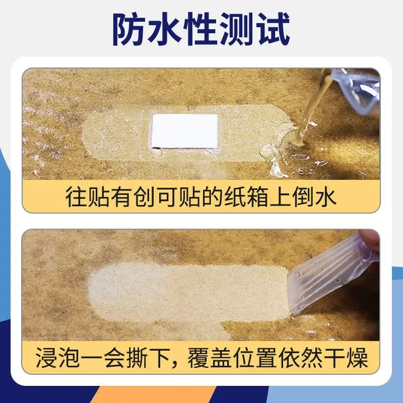120pcs/set Transparent Band Aid Waterproof Wound Dressing Plaster Skin Patch Adhesive Bandages for Children Adults Plaster - Slobuy