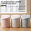 universal Waste Bin with Lid Desktop Office Organizer Storage Home Garbage Basket Container Table Trash Bin Small Trash Can - Slobuy